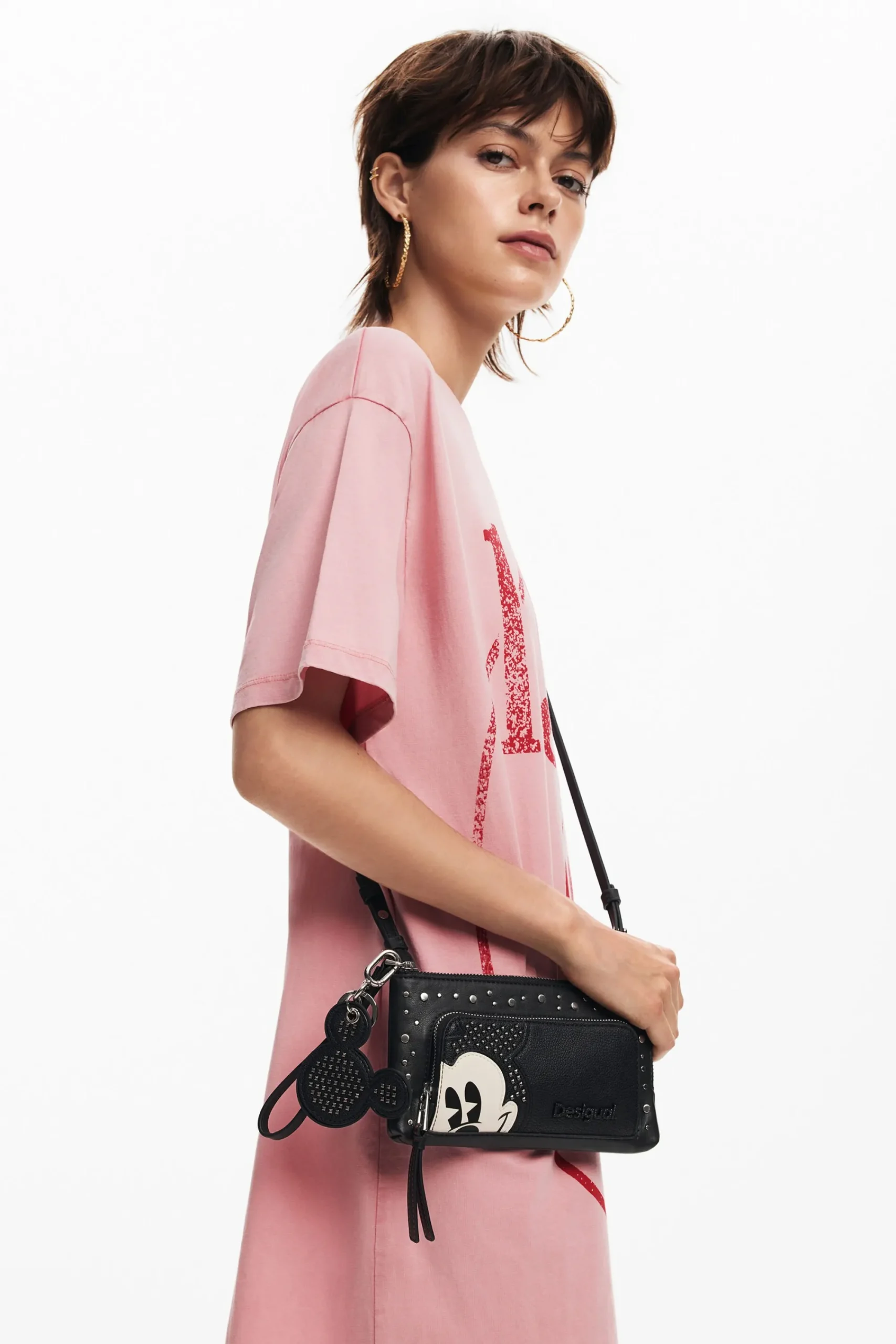 Carteiras|Carteiras<Desigual Carteira L tachas Mickey
