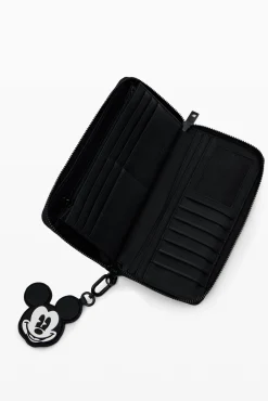 Carteiras|Carteiras<Desigual Carteira Mickey Mouse imitação de pele