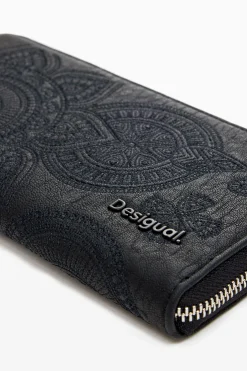 Carteiras|Carteiras<Desigual Cartera grande bordada com flores