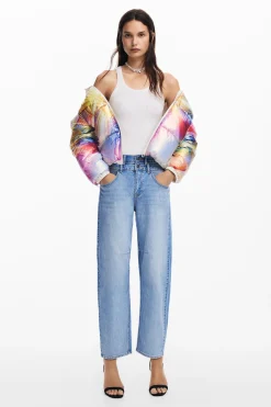 Casacões E Casacos<Desigual Casaco acolchoado floral