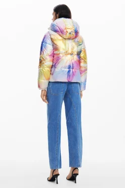 Casacões E Casacos<Desigual Casaco acolchoado floral