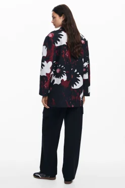 Casacões E Casacos<Desigual Casaco floral M. Christian Lacroix
