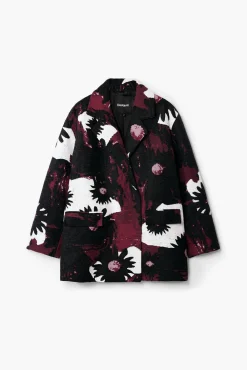 Casacões E Casacos<Desigual Casaco floral M. Christian Lacroix