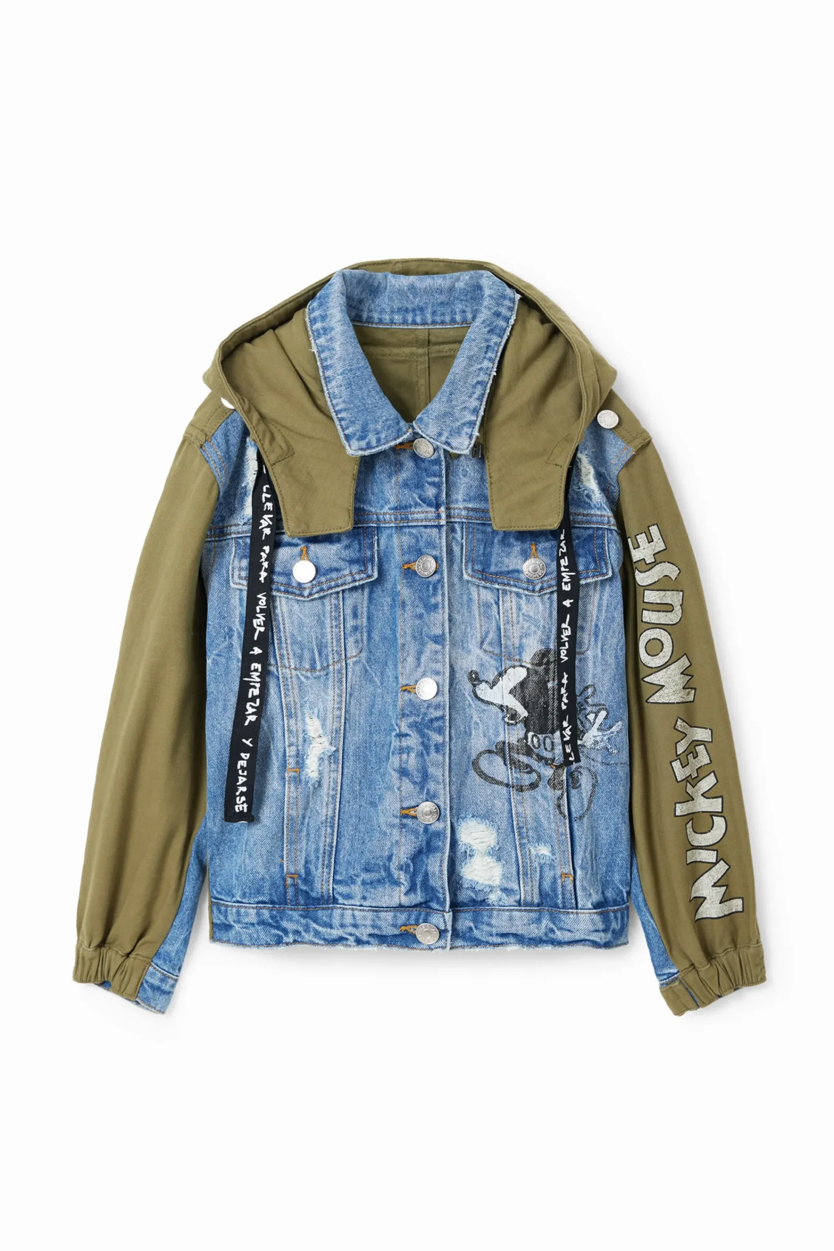 Casacões E Casacos<Desigual Casaco parka Mickey Mouse