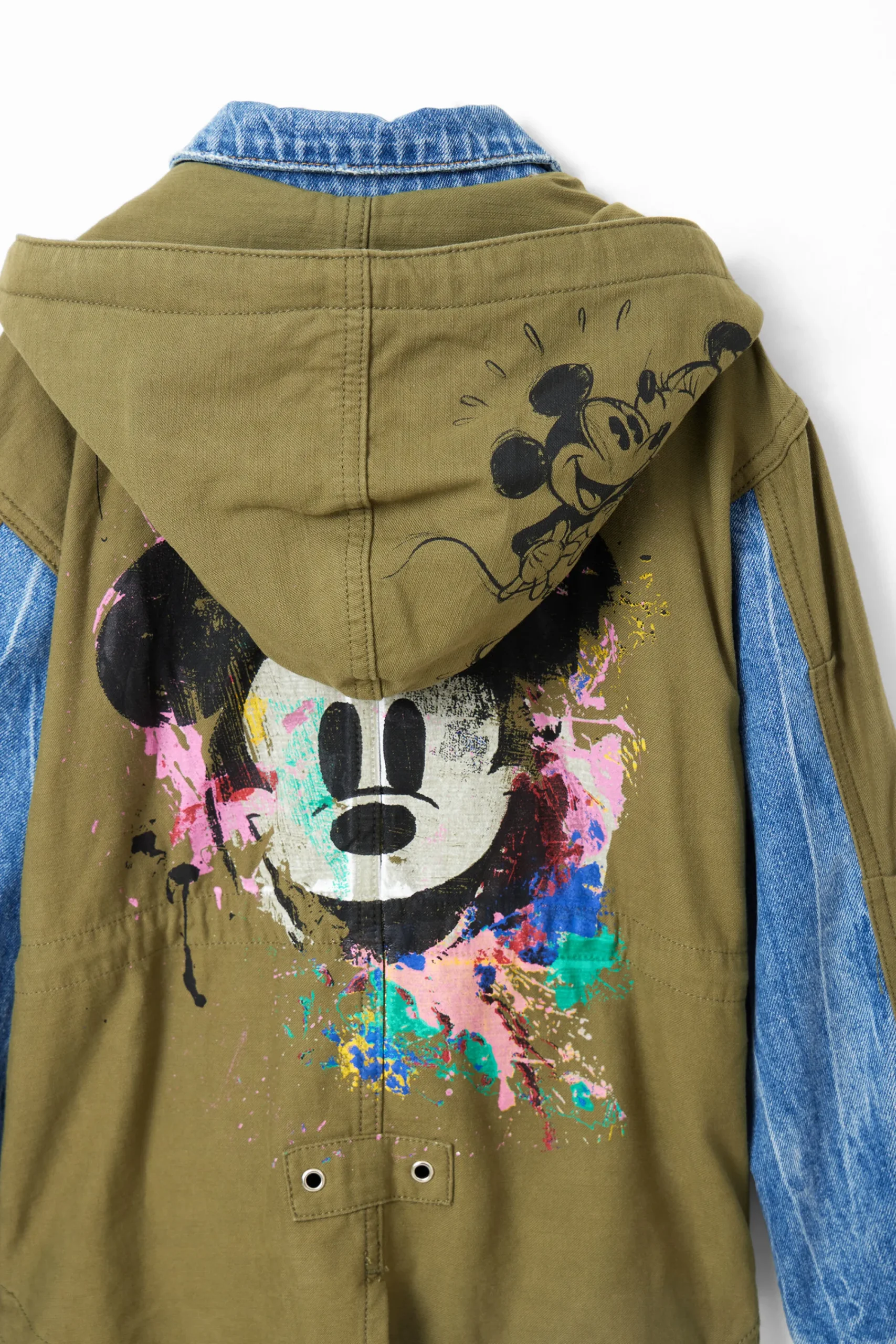 Casacões E Casacos<Desigual Casaco parka Mickey Mouse