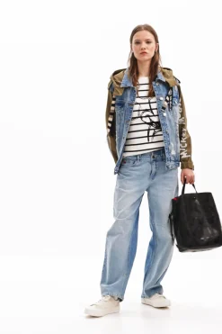 Casacões E Casacos<Desigual Casaco parka Mickey Mouse