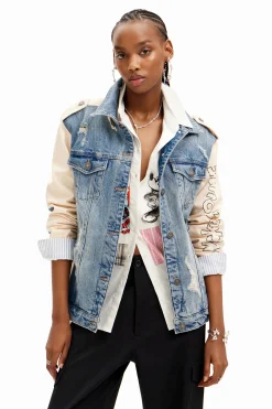 Casacões E Casacos<Desigual Casaco parka Mickey Mouse