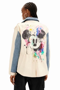 Casacões E Casacos<Desigual Casaco parka Mickey Mouse