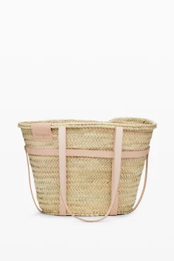 Malas|Malas Shopper<Desigual Cesto de vime L pele