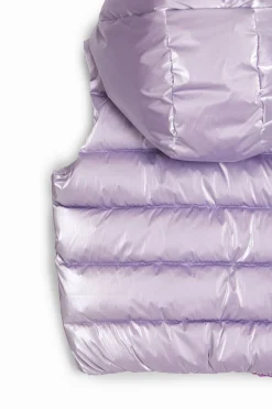 Casacões E Casacos<Desigual Chaleco acolchado metalizado