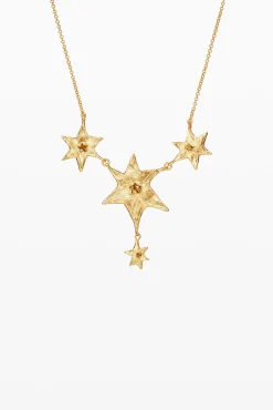 Joalharia<Desigual Colar de corrente com estrelas penduradas Zalio