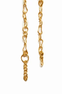 Joalharia<Desigual Colar mensagem banho ouro Zalio