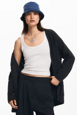 Roupa De Malha|Malha<Desigual Cárdigan oversized de ponto