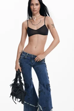 Jeans<Desigual Denim Flare María Escoté