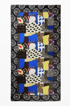 Écharpes E Cachecóis<Desigual Foulard com patch floral