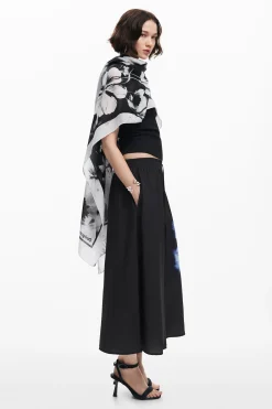 Écharpes E Cachecóis<Desigual Foulard flores