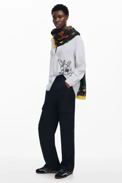 Écharpes E Cachecóis<Desigual Foulard flores