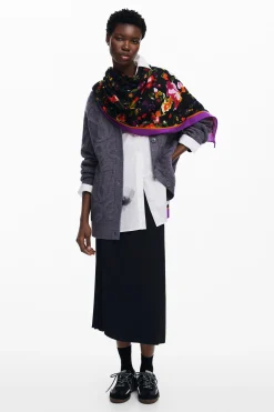 Écharpes E Cachecóis<Desigual Foulard flores