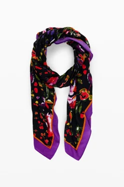 Écharpes E Cachecóis<Desigual Foulard flores
