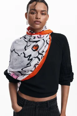 Écharpes E Cachecóis<Desigual Foulard flores
