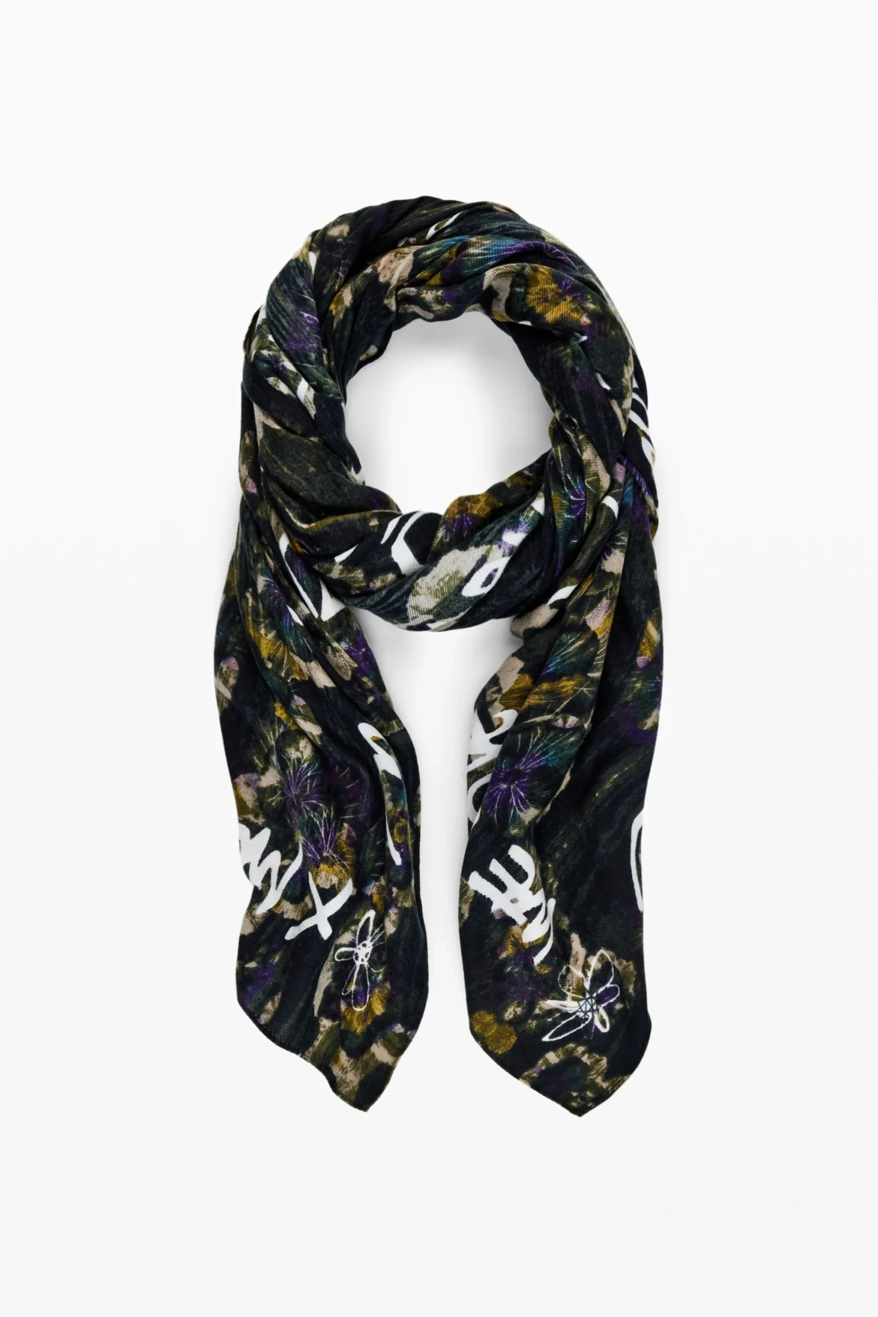 Écharpes E Cachecóis<Desigual Foulard flores M. Christian Lacroix