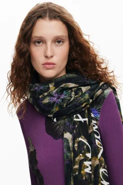 Écharpes E Cachecóis<Desigual Foulard flores M. Christian Lacroix