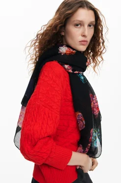 Écharpes E Cachecóis<Desigual Foulard flores M. Christian Lacroix