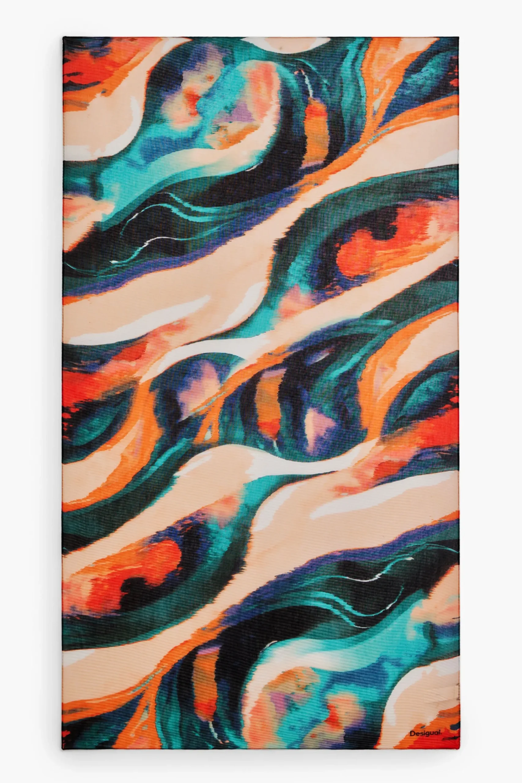 Écharpes E Cachecóis<Desigual Foulard retangular estampado