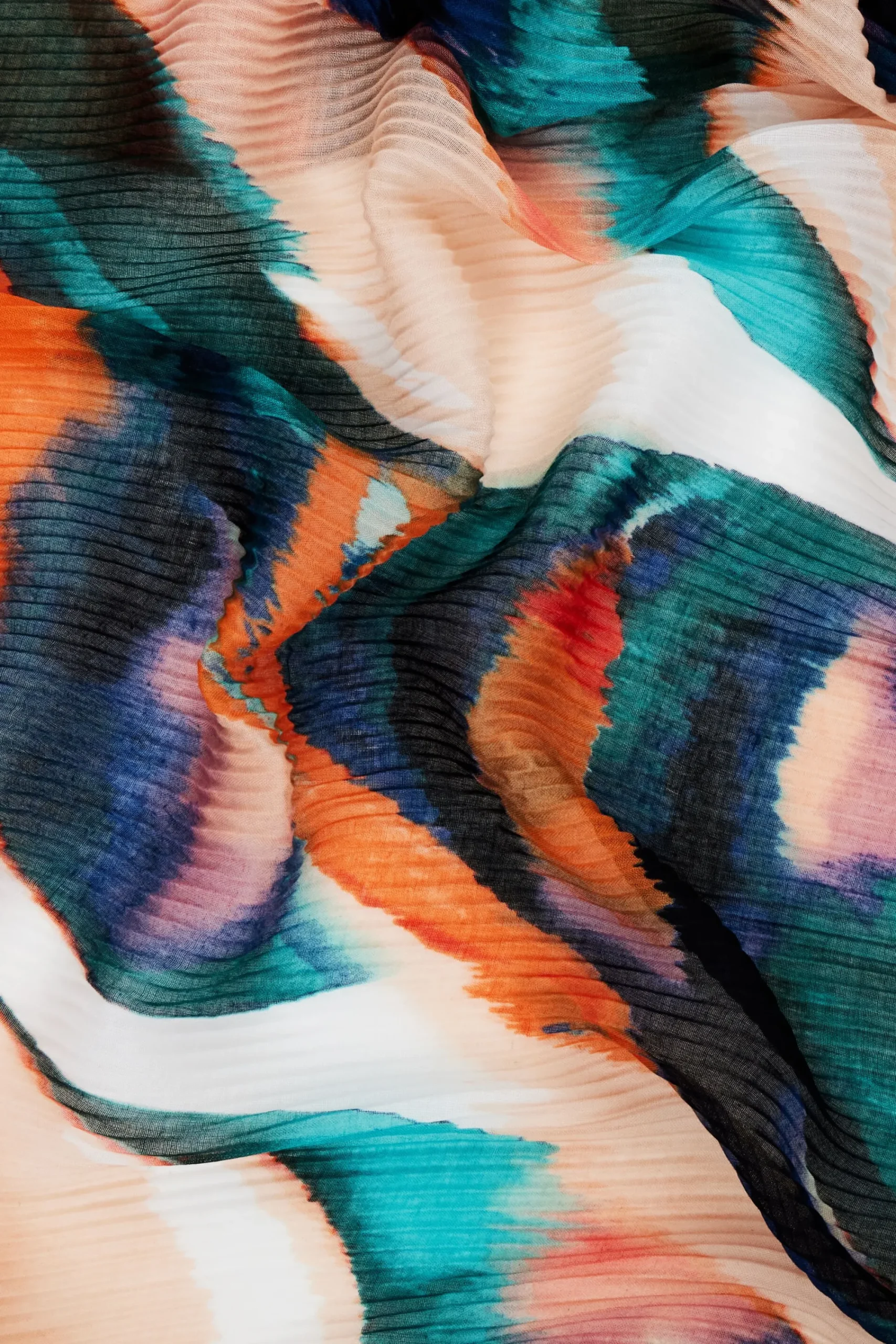 Écharpes E Cachecóis<Desigual Foulard retangular estampado