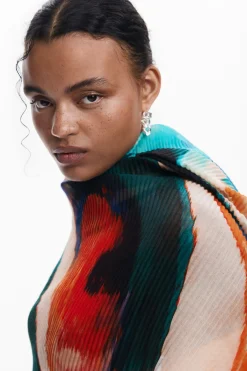 Écharpes E Cachecóis<Desigual Foulard retangular estampado