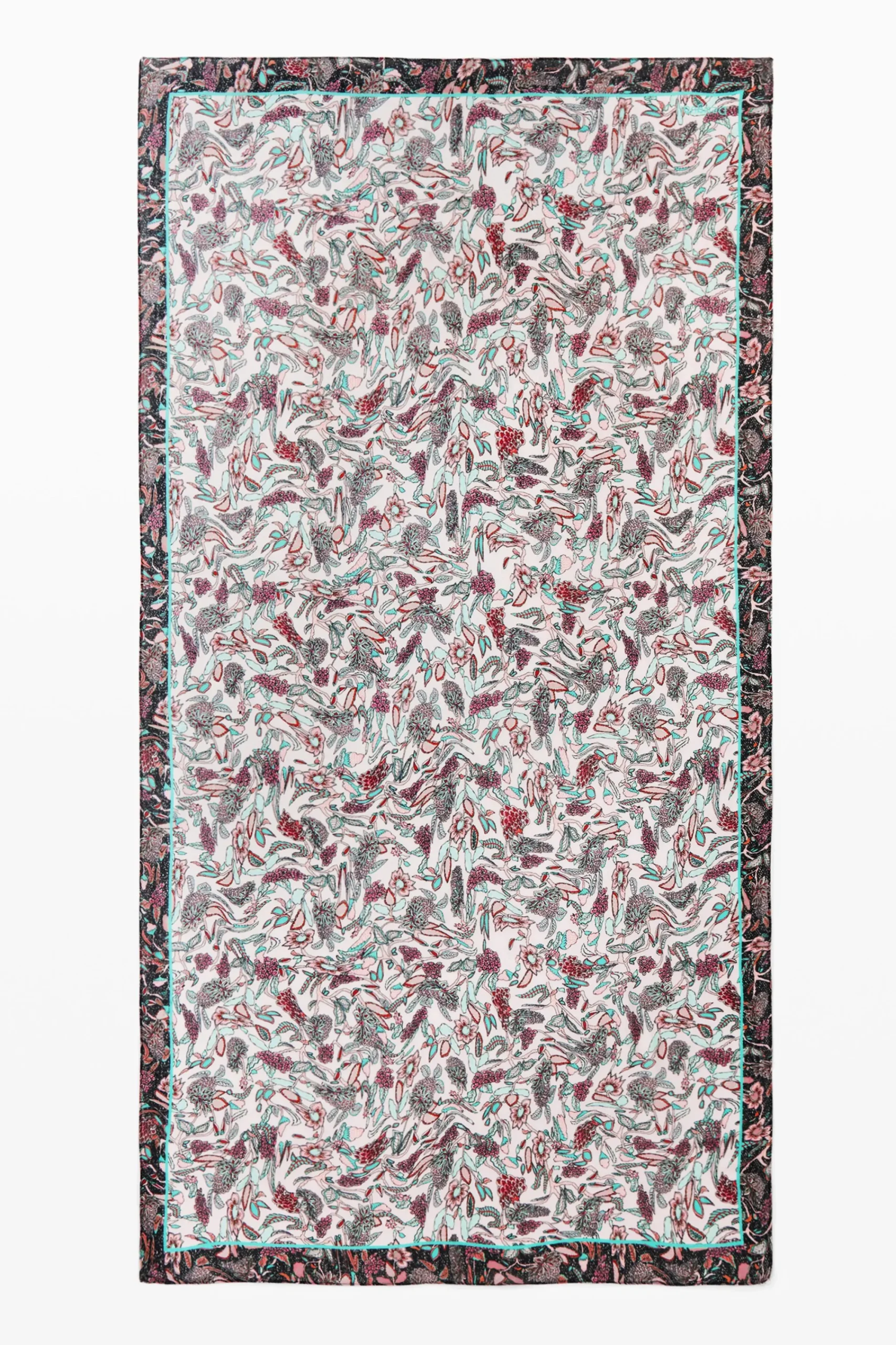 Écharpes E Cachecóis<Desigual Foulard retangular flores