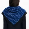 Écharpes E Cachecóis<Desigual Foulard retangular logo