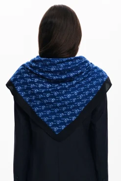 Écharpes E Cachecóis<Desigual Foulard retangular logo