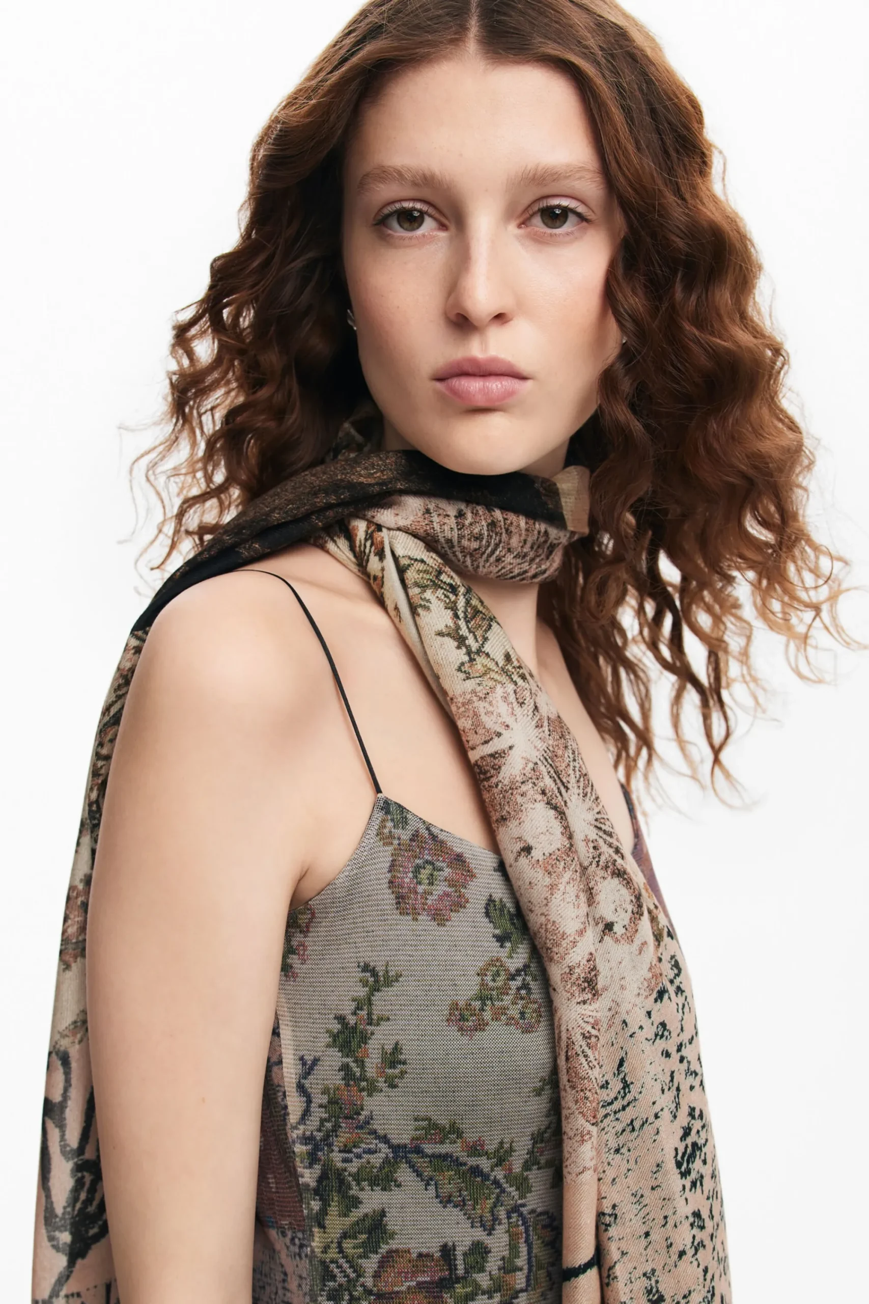 Écharpes E Cachecóis<Desigual Foulard tapeçaria