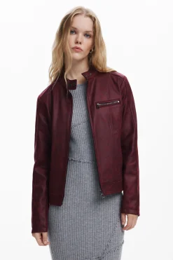 Casacões E Casacos<Desigual Jaqueta biker