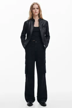 Casacões E Casacos<Desigual Jaqueta biker regular