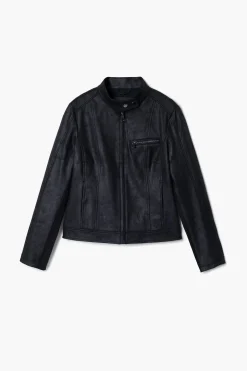 Casacões E Casacos<Desigual Jaqueta biker regular