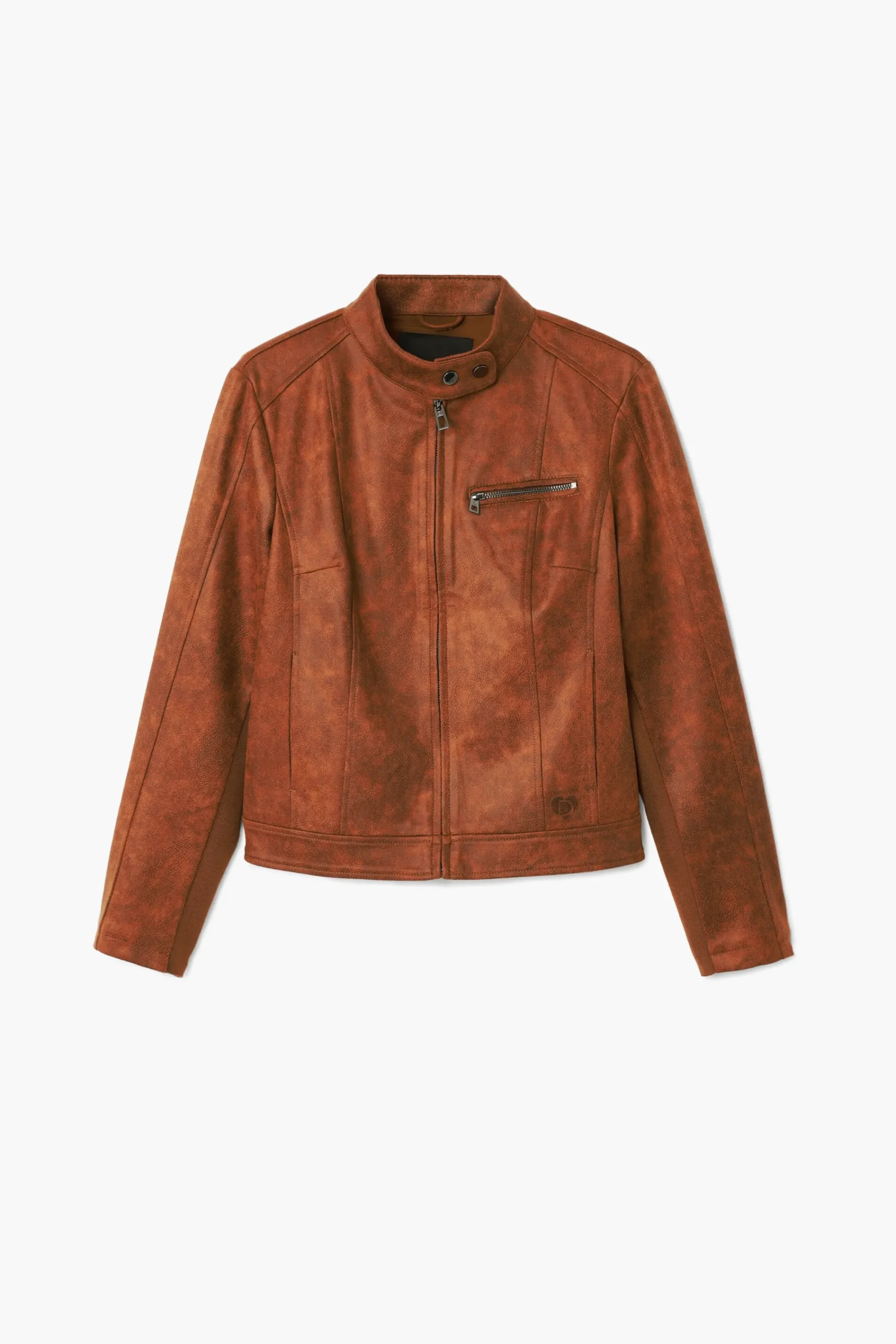 Casacões E Casacos<Desigual Jaqueta biker regular