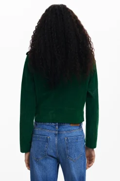 Casacões E Casacos<Desigual Jaqueta biker texturizada