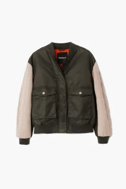 Roupa De Malha|Casacões E Casacos<Desigual Jaqueta bomber