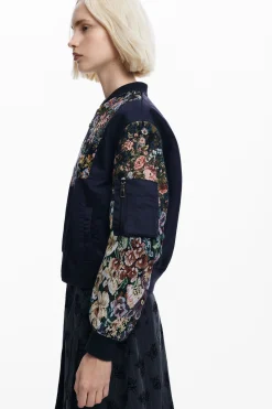 Casacões E Casacos<Desigual Jaqueta bomber estampada