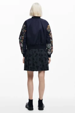 Casacões E Casacos<Desigual Jaqueta bomber estampada