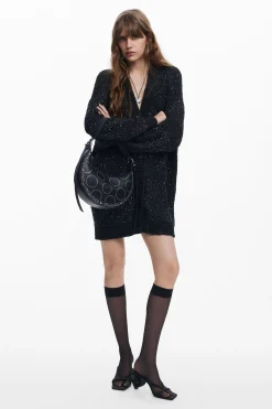 Roupa De Malha|Malha<Desigual Jaqueta de ponto com decote em V