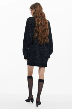 Roupa De Malha|Malha<Desigual Jaqueta de ponto com decote em V