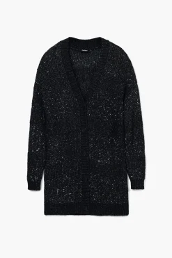 Roupa De Malha|Malha<Desigual Jaqueta de ponto com decote em V