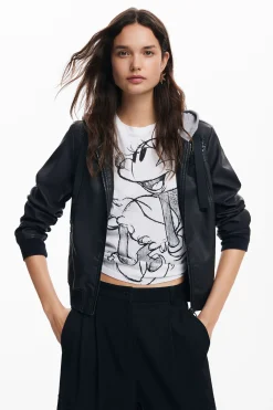 Casacões E Casacos<Desigual Jaqueta do Mickey Mouse