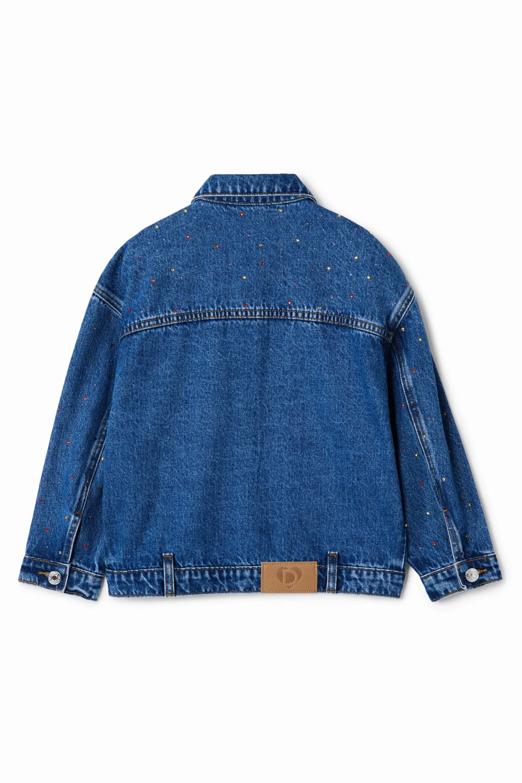Casacões E Casacos<Desigual Jaqueta jeans trucker