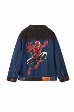 Casacões E Casacos<Desigual Jaqueta jeans trucker do Spiderman