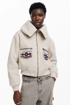Casacões E Casacos<Desigual Jaqueta trucker