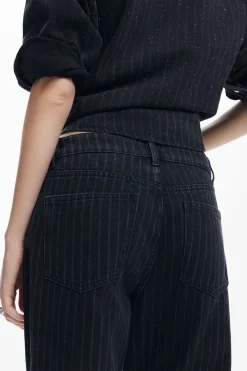 Jeans|Calças<Desigual Jeans retos pespontes